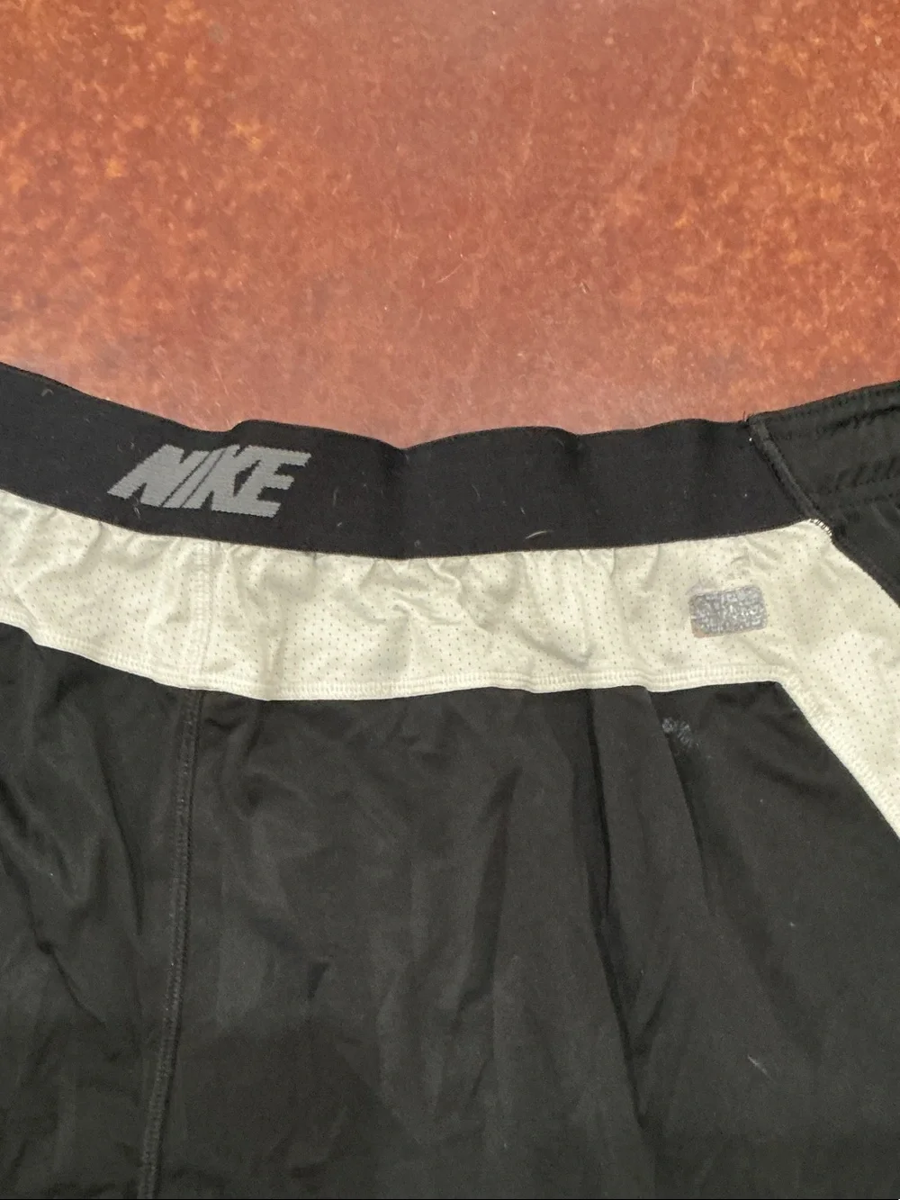 Nike Black Athletic Shorts with White Side Panels Colorado Rockies MLB